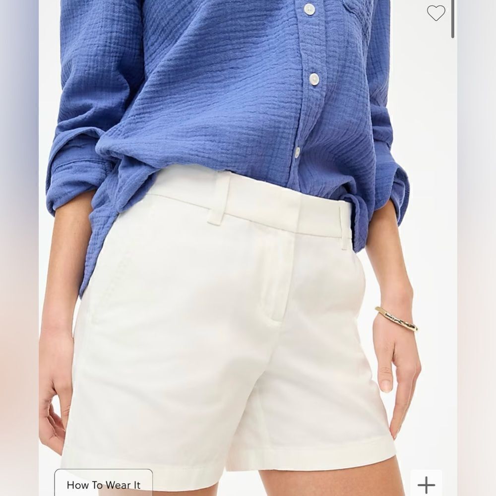 J.Crew Factory 5" classic chino short - Picture 2 of 5